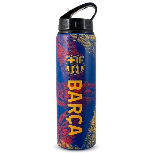 Barcelona "XL" nagyméretű aluminium kulacs / termosz (hivatalos,hologramos klubtermék)