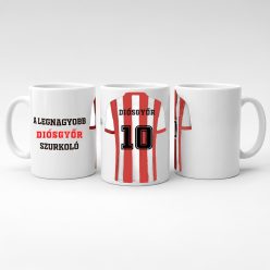   Diósgyőr bögre - A legnagyobb DVTK szurkoló (akár névre szóló felirattal!)