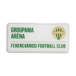  Ferencváros utcatábla hűtőmágnes - Fradi utcatábla alakú hűtőmágnes