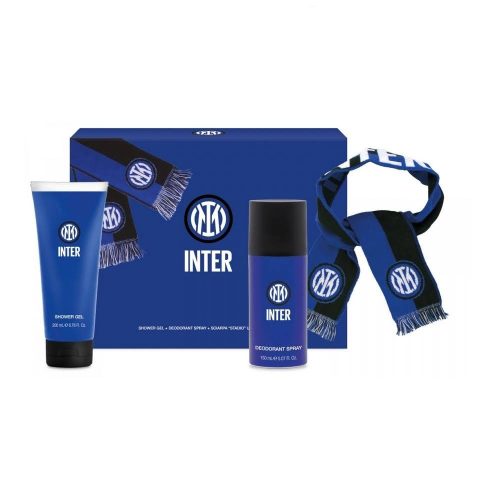 Inter Milan ajándék szett sállal - Internazionale gift set