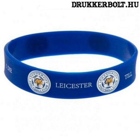 Leicester City csuklópánt / karkötő - eredeti szurkolói termék