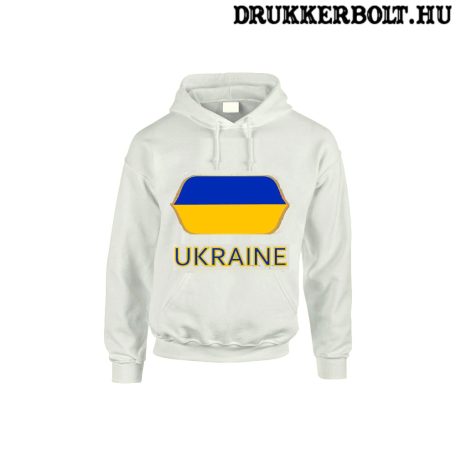 Україна / Ukraine feliratos kapucnis pulóver - ukrán / Ukrajna pulcsi