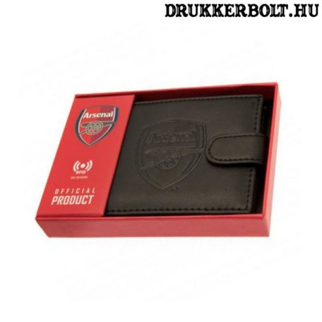 Arsenal FC bőr pénztárca -  Rfid lopásgátló technológiával