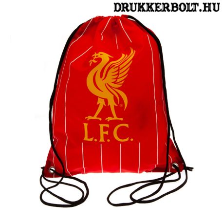 Liverpool FC csíkos tornazsák / zsinórtáska