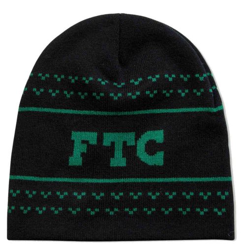 Fradi kötött sapka - FTC fekete sapka (Ferencváros sapka)