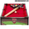   Arsenal FC biliárdasztal - Arsenal pool asztal dákókkal és golyókkal
