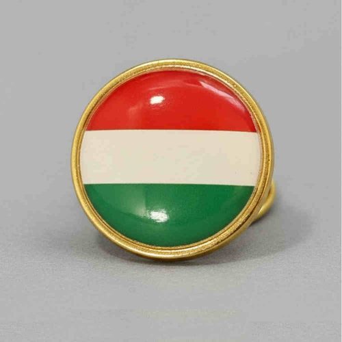 Magyarország kitűző - magyar trikolor jelvény