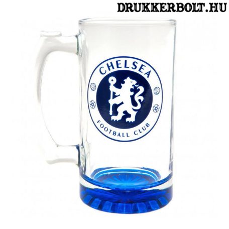 Chelsea söröskorsó - eredeti Chelsea FC korsó (üveg)