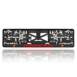 Manchester United rendszámtábla tartó (2 db) - 3D logózott MU termék   Manchester United rendszámtábla tartó (2 db) - 3D logózott MU termék