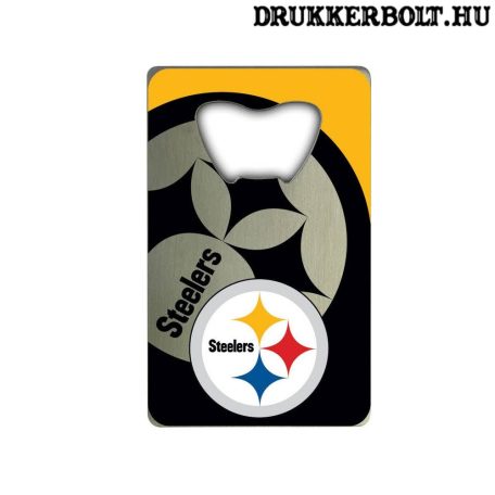 Pittsburgh Steelers bankkártya sörnyitó - hivatalos Steelers NFL termék