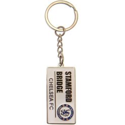 Chelsea FC kulcstartó (fehér) - Stamford Bridge