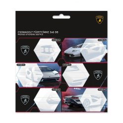 Lamborghini füzetcímke szett (18 db)  Lamborghini füzetcímke szett (18 db)