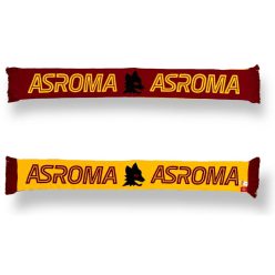 AS Roma sál - AS Roma kötött sál (bordó+sárga)