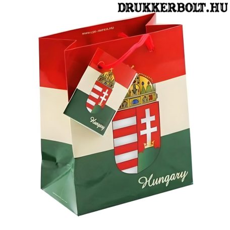 Magyarország  díszzacskó / ajándék tasak (közepes)