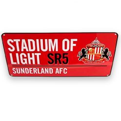 Sunderland AFC utcanévtábla - eredeti Sunderland tábla