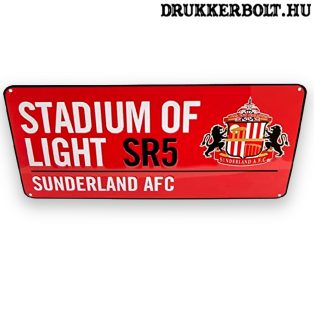 Sunderland AFC utcanévtábla - eredeti Sunderland tábla