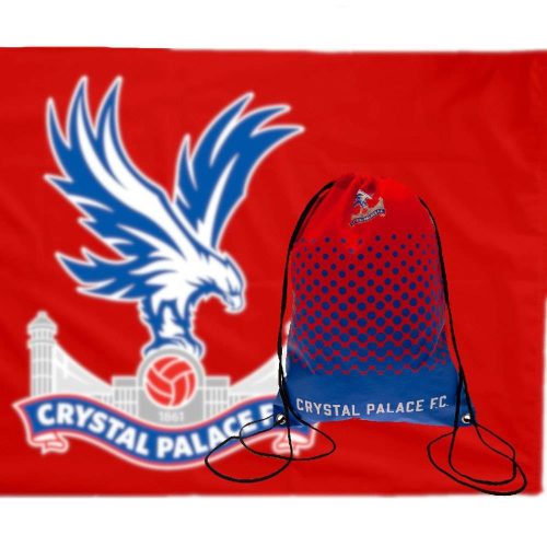 Crystal Palace tornazsák / zsinórtáska - eredeti, hivatalos Crystal Palace termék