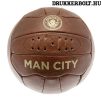 Manchester City retro bőrlabda - eredeti gyűjtői termék!