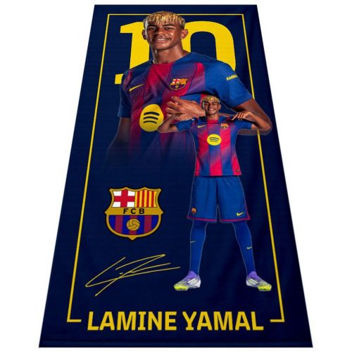 FC Barcelona törölköző "Lamine Yamal" - eredeti, hivatalos klubtermék