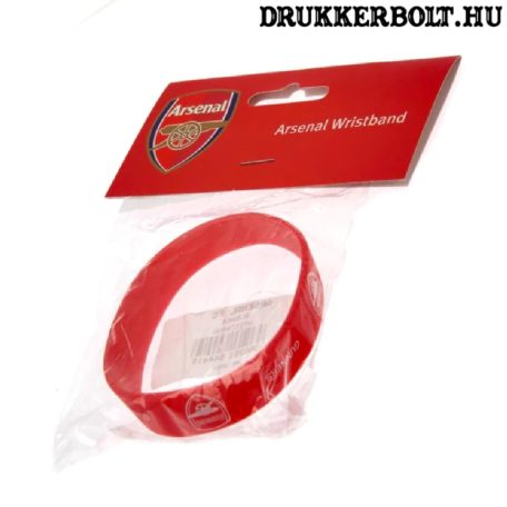 Arsenal csuklópánt / Arsenal szilikon karkötő