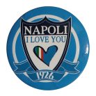 Napoli POP kitűző - "Napoli I love You"