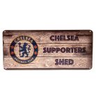 "Chelsea szurkoló kunyhója" tábla - eredeti Chelsea FC termék