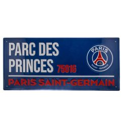 Paris Saint Germain utcatábla - eredeti PSG tábla (kék) Paris Saint Germain utcatábla - eredeti PSG tábla (kék)