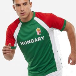   Drukker Magyarország kézilabda mez - hímzett Hungary feliratos magyar válogatott mez (akár feliratozva is)