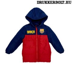   FC Barcelona gyerek kabát / dzseki - liszenszelt FCB télikabát gyerekeknek (több méretben)