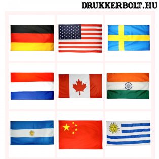   Válogatott óriás zászló - nemzeti válogatottak zászlói 150x90 cm (kérjük válasszon a menüből)