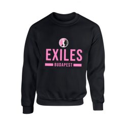   Budapest Exiles pulcsi - Exiles track top "Exiles" (fekete)