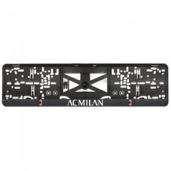 AC Milan rendszámtábla tartó (2 db) - Rossoneri szurkolói termék   AC Milan rendszámtábla tartó (2 db) - Rossoneri szurkolói termék