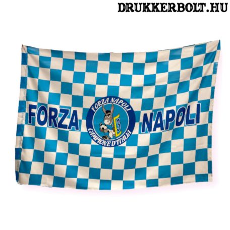Napoli "Forza Napoli" zászló - SSC Napoli óriás zászló