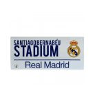 Real Madrid utca tábla (fehér) - eredeti, hivatalos klubtermék