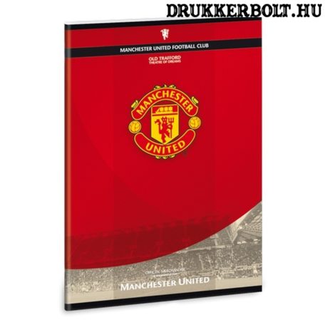 Manchester United kockás füzet ( A/4 méretben) - hivatalos MU termék 