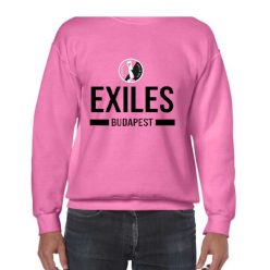   Budapest Exiles pulcsi - Exiles track top "Exiles" (pink)