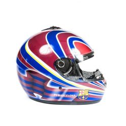   HEBO Fc Barcelona bukósisak - eredeti Barcelona motoros bukósisak / helmet