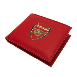   Arsenal FC bőr pénztárca - PU bőr piros Arsenal pénztárca