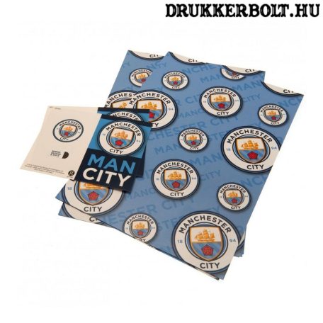 Manchester City csomagolópapír - Eredeti Man City termék