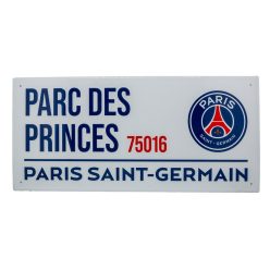 Paris Saint Germain utcatábla - eredeti PSG tábla (fehér) Paris Saint Germain utcatábla - eredeti PSG tábla (fehér)