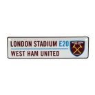 West Ham United tapadókorongos tábla - eredeti, hivatalos WHU termék