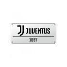 Juventus utca tábla (fehér) - eredeti, hivatalos klubtermék