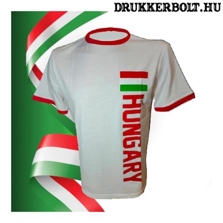 Hungary póló - Magyarország szurkolói póló (fehér) 