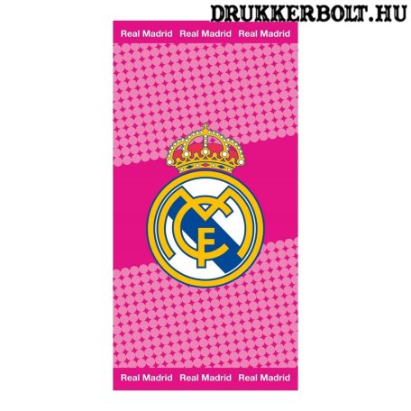 Real Madrid törölköző "Pink" - Real Madrid törölkző lányoknak