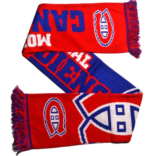 Montreal Canadiens sál - eredeti Montreal Canadiens NHL kötött sál