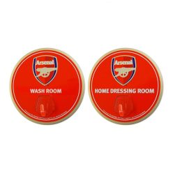   Arsenal fürdőszobai akasztó - Gunners köntös / törölközőtartó (2 db)