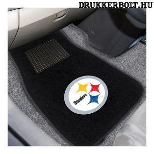   Pittsburgh Steelers hímzett autósszőnyeg garnitúra (2 db) - hivatalos NFL autószőnyeg szett