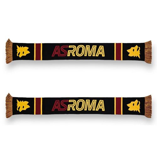 AS Roma sál - AS Roma kötött sál (fekete)