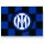 Inter Milan zászló -  Internazionale zászló (kockás)
