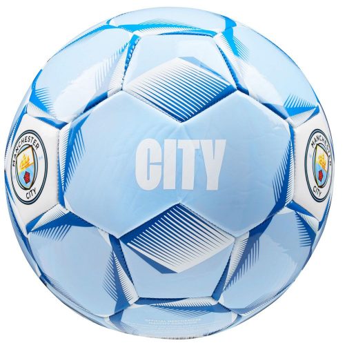 Manchester City focilabda - 5-ös méretű Man City labda (világoskék)